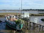 Houseboat at Felixstowe Ferry