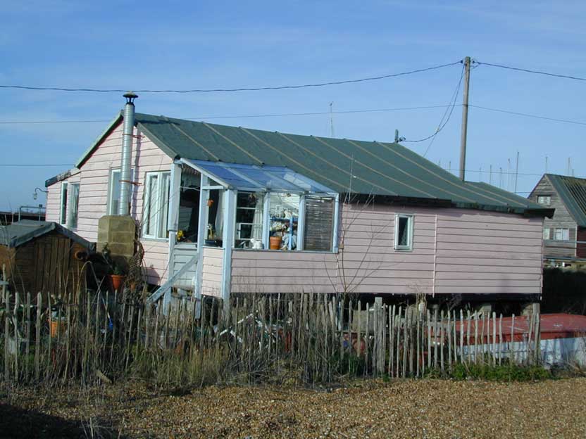 Beach house at Felixstowe Ferry